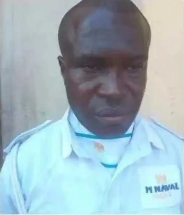 See The Photo Of The Man Who Handcuffed His Wife To A Generator Overnight In Ogun